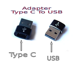Type-C Female to USB Male Adapter OTG Converter Charger Data Sync Connector - Picture 1 of 1