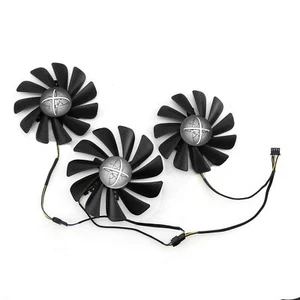 Cooling Fans Radiator for XFX RX5700XT 5600XT THICC III Ultra Graphics Card Fan - Afbeelding 1 van 9