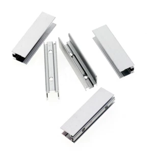  5Pcs LED Strip Light holder Clip Aluminum fixture brase for LED Neon Rope Soft - Picture 1 of 4