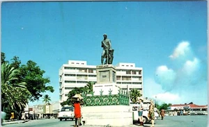 Trafalgar Square, Lord Nelson Statue, Bridgetown, Barbados, Westindien Postkarte - Bild 1 von 2