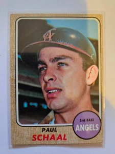 1968 TOPPS PAUL SCHAAL #474 EX/MT COMBINED SHIPPING - Picture 1 of 2