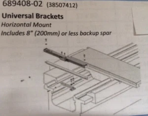 689408-02 Discontinued Acu-Rite SENC 150 Scale Univ Cross Slide Bracket Kit - Picture 1 of 1
