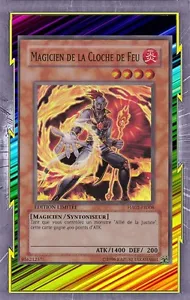 Firebell Wizard HA01-FR008 Fire Wizard Tuner Level 4 YGO - Picture 1 of 1