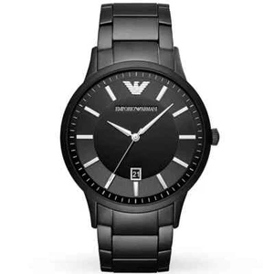 Emporio Armani Luigi AR11079 Men's Black Watch NEW - Picture 1 of 4