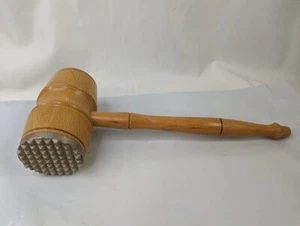 Ablandador de mazo de carne de madera 12 pulgadas - Imagen 1 de 7