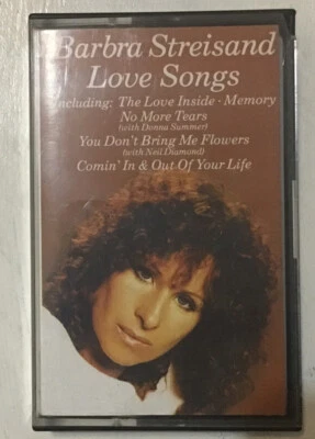 Barbra Streisand Love Songs Cassette 40-10031 1981 EX - Image 1 of 4