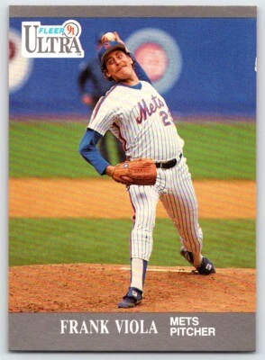 1991 Fleer Ultra Baseball Card Frank Viola #227 New York Mets - Image 1 of 2