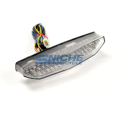 Kawasaki ZX6R LED Clear Taillight Brake Light Turn Signals — 第 1/4 张图片