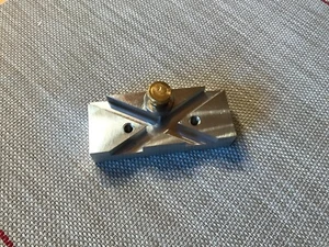 Lathe Tool Bit Grinding Jig, 60 Degree Grinding Jig for 1/2" Thread Cutting Bits - Picture 1 of 7