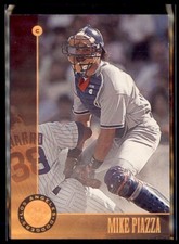 1996 Leaf Mike Piazza Los Angeles Dodgers #200