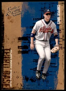 2005 DONRUSS LEATHER & LUMBER CHIPPER JONES ATLANTA BRAVES #28 - Picture 1 of 2