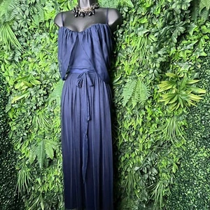 LOVELY GRACE Kleid Damen Medium Marineblau Tüll Formell Party Fit Flare Neu mit Etikett 0878 - Bild 1 von 8
