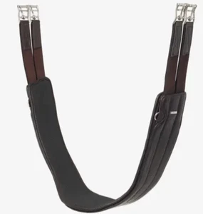 LeMieux Hunter Girth with Detachable Non-Slip Leather + Wool Liners Long GP - Picture 1 of 4