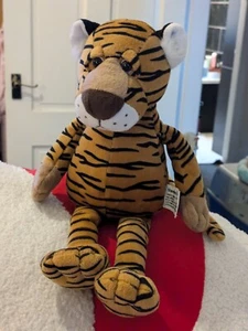 Russ Berrie Standard Tiger 14" Dangler Soft Toy Plush Collectable - Picture 1 of 12