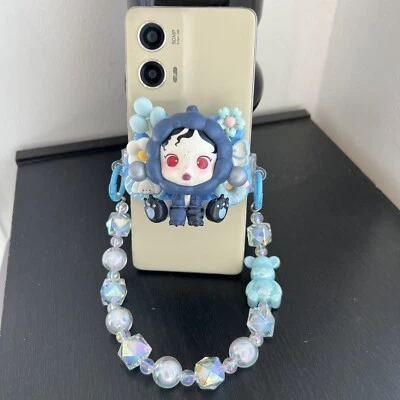 réplica de cortapelos de teléfono Popmart, encanto de teléfono único hecho a mano, clip de teléfono, soporte Foto 1 de 4