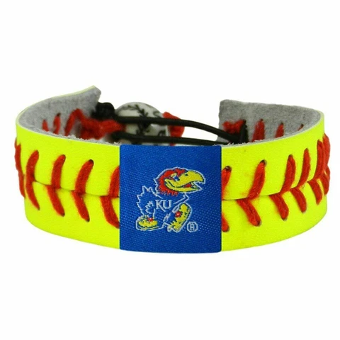KANSAS JAYHAWKS Classic Softball Bracelet NEW WITH TAGS Cover