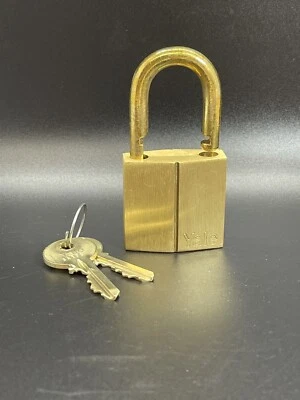Nuevo de Lote Antiguo Candado Yale con Llaves 7314B Lenoir City, TN Foto 1 de 3