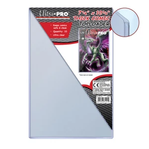 10 soportes cargadores superiores de cómics de corriente gruesa ultra PRO 180 mm x 266 mm - Imagen 1 de 3