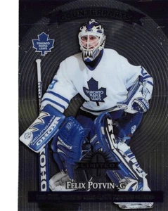 1997-98 Donruss Limited #57 Felix Potvin/Damian Rhodes C - Picture 1 of 2