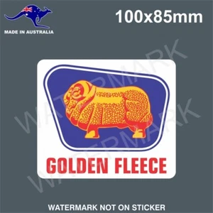 GOLDEN FLEECE PETROLEM STICKER FOR TOOLBOX MANCAVE ETC VINTAGE - Picture 1 of 1