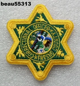 ⭐FRESNO COUNTY CORRECTIONAL OFFICER CALIFORNIA PATCH - Picture 1 of 1