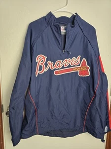 Majestic Cool Base Lincesed PullOver Windbreaker Embroidered Men's Large - Picture 1 of 5