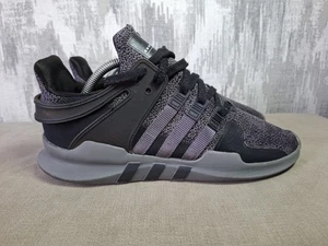 Mens Adidas EQT Support ADV Trainers Size UK 10 Core Black/Grey - Picture 1 of 12