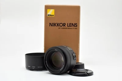 [Almost Unused] Nikon AF-S NIKKOR 85mm F1.8 G SWM Portlait Lens From JAPAN - Image 1 of 4
