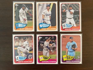 Lote de inserciones Topps Redux 2021 Topps 1965 con Giancarlo Stanton, Cody Bellinger - Imagen 1 de 8