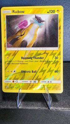 Raikou Holo Rare Shining Legends Reverse Holo 32/73 LP - Image 1 of 2