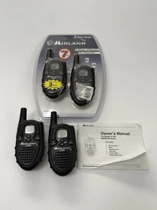 4 Midland G-500 2-Way Radio Walkie Talkie 22 Chanels Up to 7 Mile Range 2 New - Picture 1 of 6