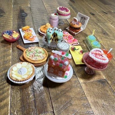 Mini comida MGA Miniverse Make It 15 piezas prefabricada - juego incompleto que falta fruta Foto 1 de 4