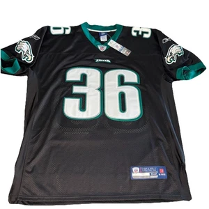 Maglia Reebok Philadelphia Eagles On Field Brian Westbrook #36 nuova con etichette cucita 52 2XL - Foto 1 di 12