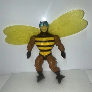 Vintage 1983 Mattel Buzz Off 6” Action Figure He-Man Masters of the Universe Bee - Picture 1 of 8