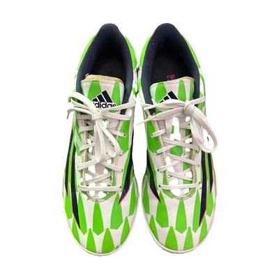 Adidas Hombres Raro F10 M18310 Blanco Verde Interior Zapatos Talla 7 Foto 1 de 4