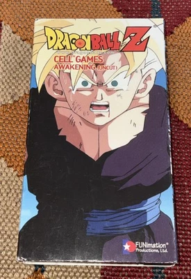 Dragon Ball Z Cell Games Awakening VHS (Uncut) Works Rare HTF DBZ Uncut - Image 1 of 4