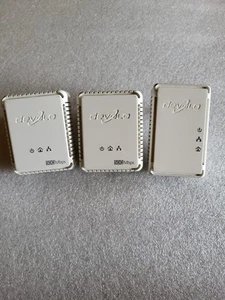 2x Devolo dLAN 500 AVmini 500 Mbit Powerline Adapter + 1x dlan 200 AV mini - Bild 1 von 3