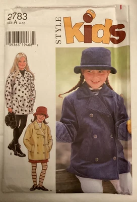 STYLE  Kids Girls Jacket Pattern 4-10 years - Image 1 of 2