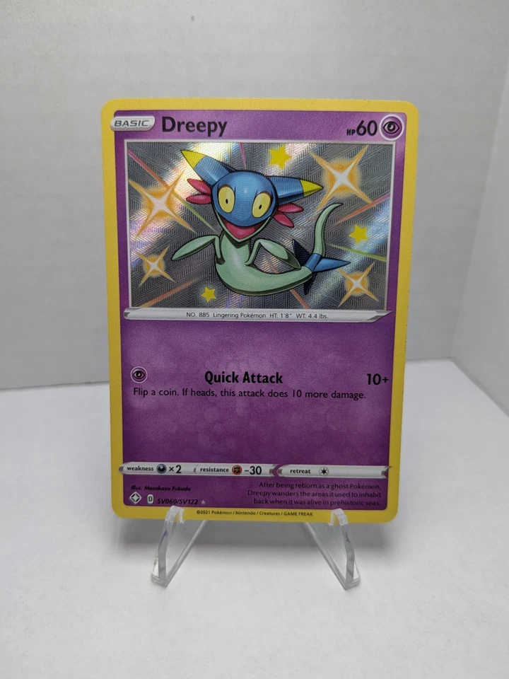 Dreepy SV060/SV122 Shining Fates: Shiny Vault Holo Pokemon TCG - NM - Image 1 of 2