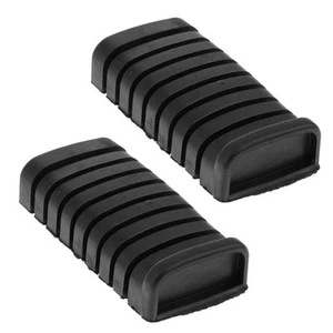 1 Pair Motorcycle Rubber Footrest Pedal Foot Peg Footpeg - Picture 1 of 3