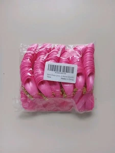 New Hot Pink Breast Cancer Awareness Ribbons - 300 Ribbons with Safety Pins - Picture 1 of 10