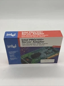 Intel PRO/100+ Server Adapter 10/100Mbps PCI NIC BRAND NEW SEALED!! - Picture 1 of 2