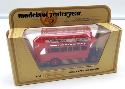 Nr. 3651 Matchbox Models of Yesteryear Y23 1922 AEC S Type Omnibus - Bild 1 von 4