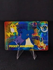 Raichu/Vaporeon/Lapras Pokemon Anime Sammlung Foil Vending Karte - Bild 1 von 4