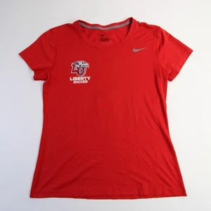 Liberty Flames Nike Short Sleeve Shirt Women's Red Used - Picture 1 of 5