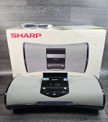 Sharp I-Elegance DK-A10H(BK) Music System CD Player Radio HiFi Stereo - Image 1 of 4