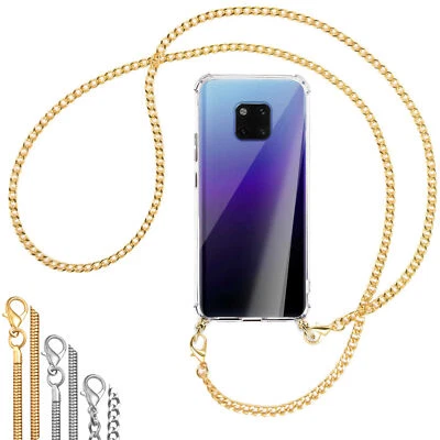Collana (Catena in metallo) per Huawei Mate 20 Pro Cover protettiva Custodia  co - Immagine 1 di 4