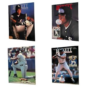 (4) Frank Thomas Beckett Price Guide Cover Magazine Lot