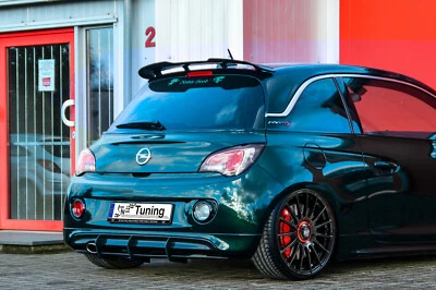 Difusor trasero fresado de ABS adecuado para Opel Adam S + OPC-Line - Imagen 1 de 4