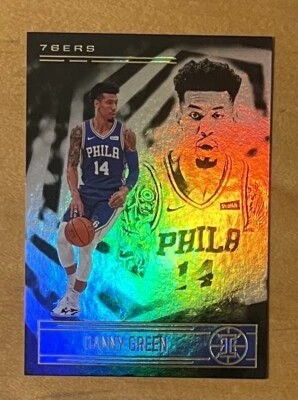 丹尼·格林 2020 - 21 帕尼尼幻想篮球 #36 费城 76 人队完好 — 第 1/3 张图片